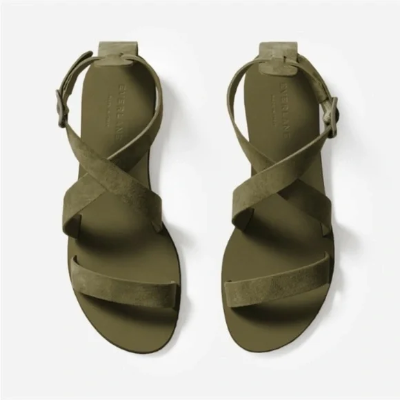 Everlane Olive Green Sandals - Picture 6 of 6
